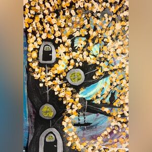 I Will Remember You #215 and Counting, original acrylic painting